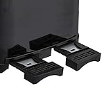 Amazon Basics 4 Slice Toaster, With 6 Browning Settings, Extra Wide Slots For Bagels and Special Breads, Removable Easy-to-Clean Crumb Tray, Cancel/Defrost/Bagel Buttons, 1600W, Black - Image 5