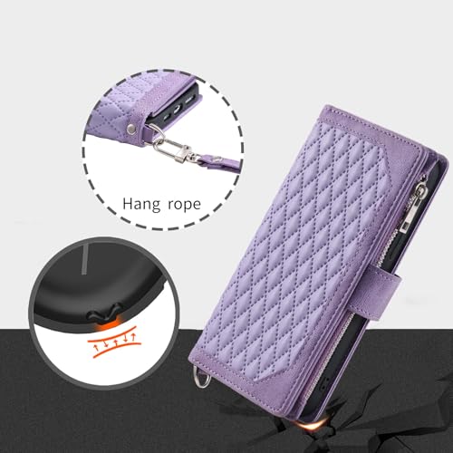 Étui pour Samsung S10 Plus bleu avec portefeuille cuir à rabat - 6