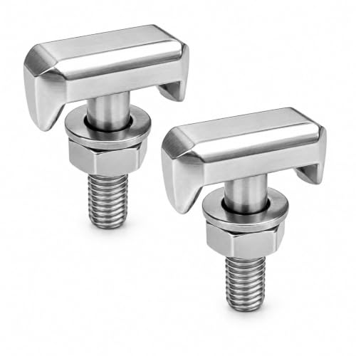 YSFER 2PCS Stainless Steel Battery Terminal T-Bolt Kit