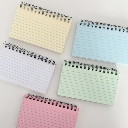 Bloc-notes lignés à spirale parfaits pour vos listes de courses et bureau