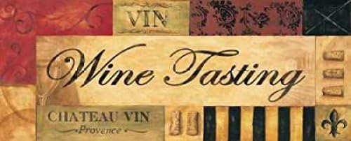 Posterazzi Póster de cata de vinos por Gregory Gorham (10 x 20)