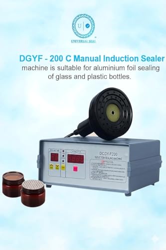 Image of DCGY-F200 Economic Induction Sealing Machine | 20-80mm Cap Foil Sealer | Portable Handheld Bottle Induction Sealer for Leak-Proof & Tamper-Evident Packaging