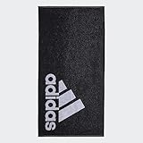 Abmessungen: 100cmx50cm Adidas TOALLA Towel Negro Blanco