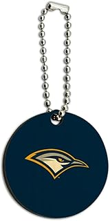 GRAPHICS & MORE University of Tennessee at Chattanooga Primary Logo Wood Wooden Round Keychain Key Chain Ring