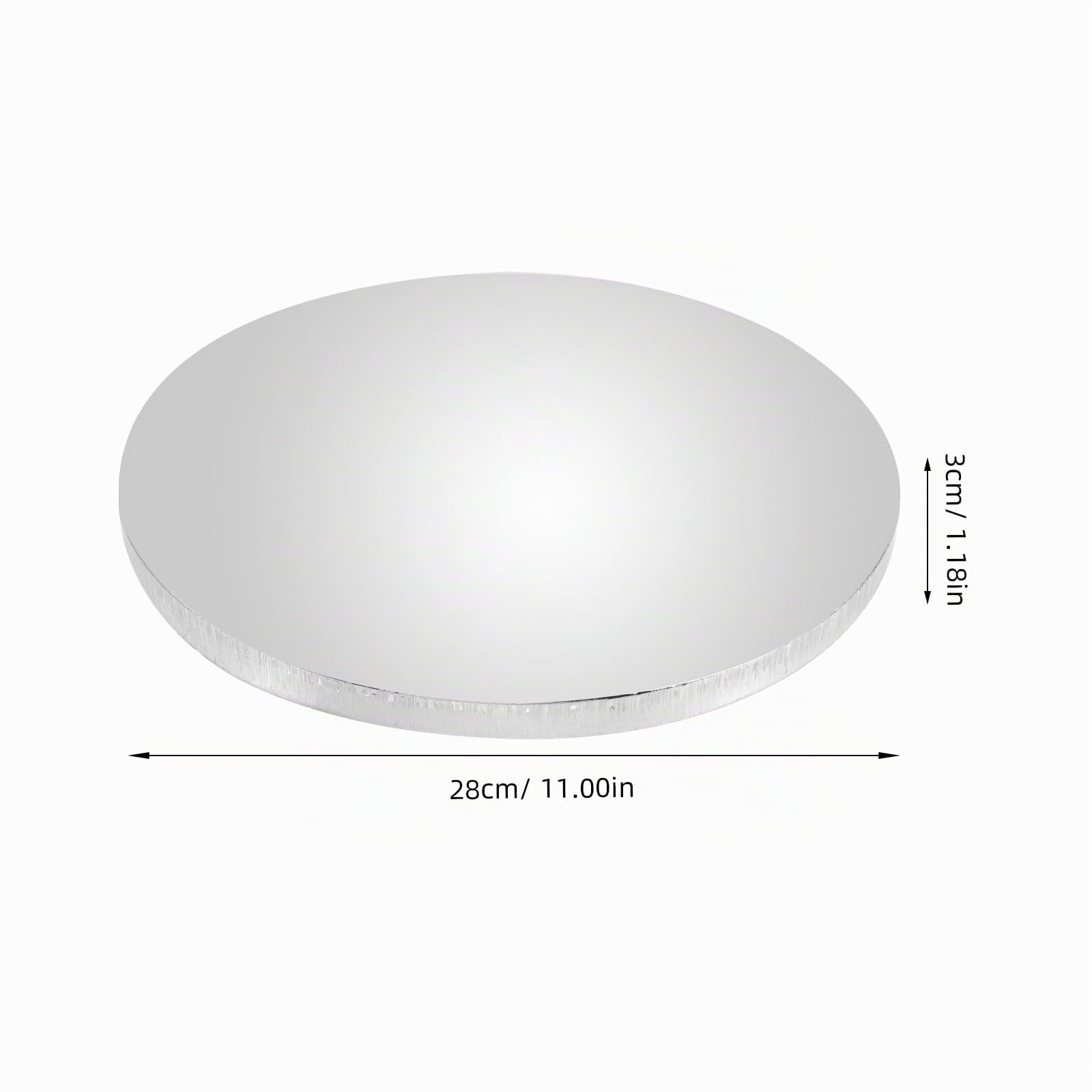 Miroir Convexe De Sécurité 30X30Cm Léger Miroir Grand Angle Pour Surveillance Intérieure Extérieure Supermarchés Parkings Routes