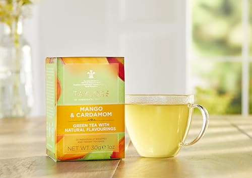 Taylors of Harrogate Mango & Cardamom Green Tea, 20 Count (Pack of 1) - Thumbnail 3
