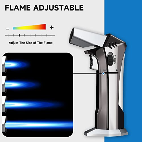 Kitchen Torch for Cooking with Adjustable Flame - Thumbnail 5