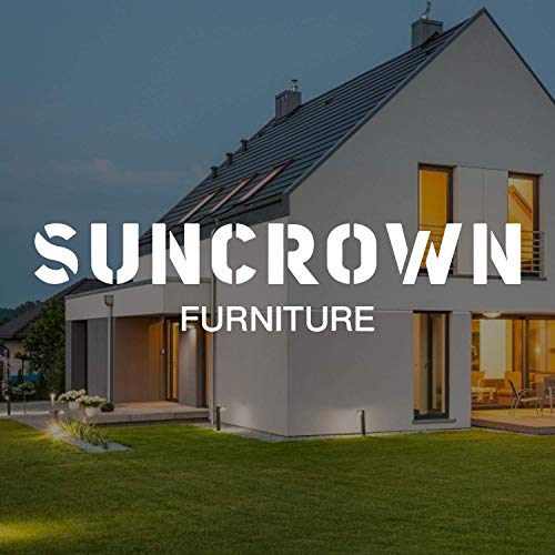 Suncrown 120 Gallon Outdoor Storage Box Waterproof Resin Storage Bench Deck Box With Handles For Patio Furniture Cushions, Toys And Garden Tools, Black #TOP7