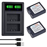 PowerTrust 2X CGA-S006 CGA-S006E Battery + Dual USB Charger for Panasonic Lumix DMC-FZ7, DMC-FZ8, DMC-FZ18, DMC-FZ28, DMC-FZ30, DMC-FZ35, DMC-FZ38, DMC-FZ50 DMW-BMA7