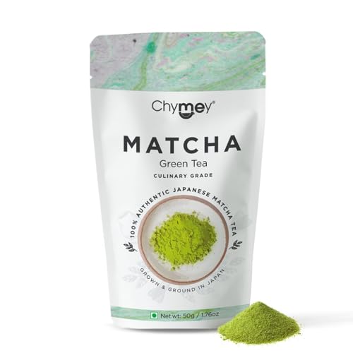 Image of Chymey Japanese Matcha Green Tea Powder | 100% Pure & Authentic (Culinary Matcha 50 Gm)