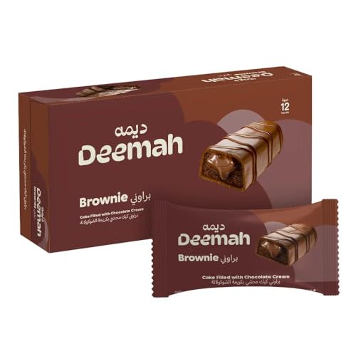 Deemah Brownie Cake Choco 12X37G