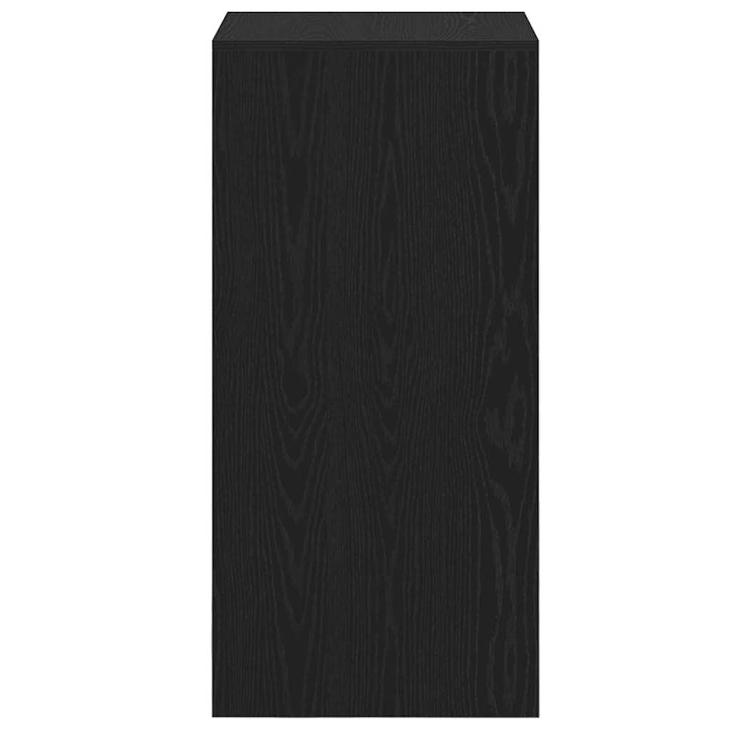 vidaXL Bartisch 51 x 50 x 103,5 cm Holzwerkstoff Schwarz Eichen-Optik