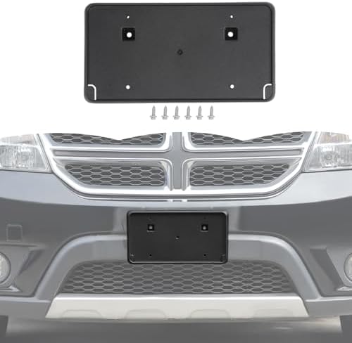 Front License Plate Holder For Dodge Durango 2011-2013 - ABS Plastic Bracket