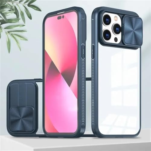 Coque transparente iPhone 15 en silicone premium avec clapet caméra