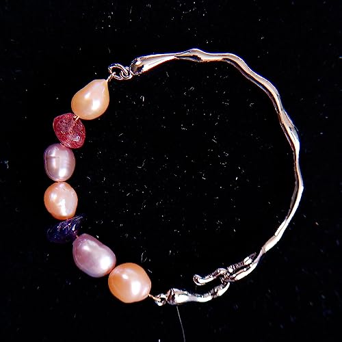 Bracelet perles d'eau douce baroques pour rayonner d'énergie positive - 5