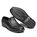 Eliogn Men's Fashion Chef Shoes Slip-On Non-Slip Health-Care Dining Shoes Waterproof and Oil-Proof Work Shoes Water Shoes Black 42