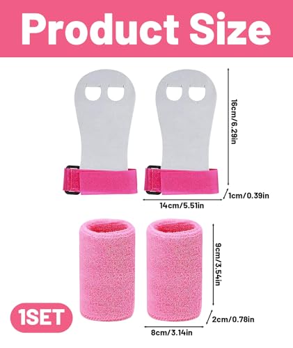Image of Kids Gym Gloves, 1 Pair Hand Grip for Gym, Workout Equipment for Kids, Gymnastics Equipment for Children, Durable and Comfortable