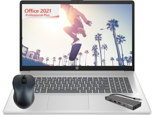 HP 17 FHD m[gp\R (Intel 10-Core 7 150U (>i7-1355U)A32GB RAMA1TB SSD +ext 256GB SSD 8-in-1hbNAMS Office 2021AWin 11 ProAobNCgt