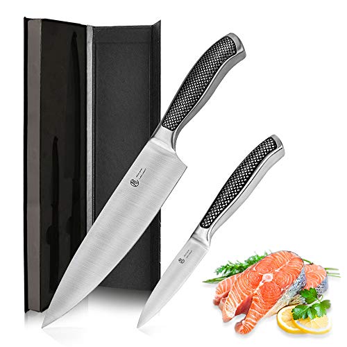 AIDEA Chef Knife - Professional Chef Knife-8 Inch, Japanese Steel, Military Grade