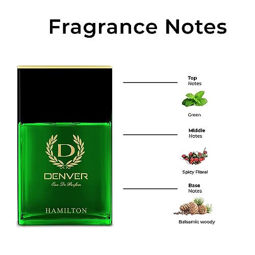 Image of DENVER Hamilton Perfume For Men - 70ML, Pack of 2|Premium & Long Lasting Perfume| Eau de Parfum