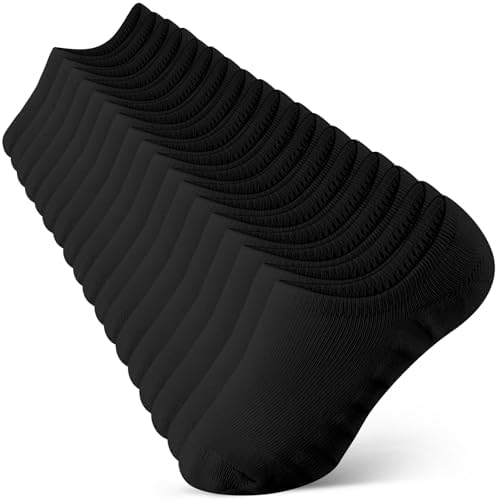 Amazon.com: Halfchet 9 Pairs Diabetic Liner Socks Anti-slip Plus Size ...