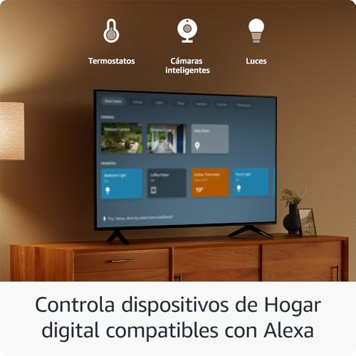 Amazon Fire TV demostrando el control de dispositivos inteligentes con Alexa