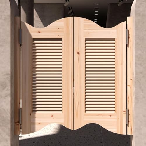 Portes de séparation faites à la main en bois brut pour optimiser l'espace