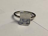 Laptop 1.4 cm x 1.9 cm tg321 Emblem aus feinem englischen Zinn auf ein Schal Ring geschrieben von uns Geschenke für alle 2016 von Derbyshire UK...