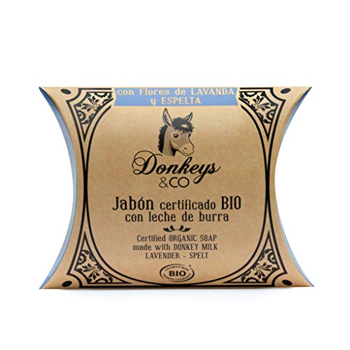 JABÓN LECHE BURRA LAVANDA Y ESPELTA 100GR