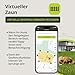 Kippy Dog | GPS for Dogs - Waterproof GPS Tracker for Dogs with Collar Attachment - Activity and Health Tracker for Your Dog, with Virtual Fence and Notifications - Green Color