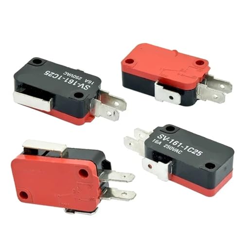 Interrupteur de fin de course 16A 250V CA avec levier à roulette