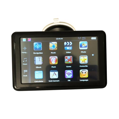 Image of VILLCASE 5 Inch Portable Gps Navigator for Car and Truck with 8gb Memory, Touch Screen Display, Fm Support, Plastic Body, Ce Certified, for Navigation the Road