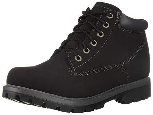 Skechers Men's TORIC-Amado Chukka Boot, black, 8 Medium US