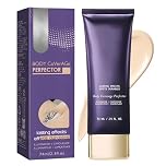 Waterproof Leg Makeup to Cover Veins - Full Coverage Tattoo Cover Up No Transfer Body Makeup - Body Concealer for Mature Skin - Natural Long Lasting Scar CoverUp Makeup for All Skin Tones​,No Transfer