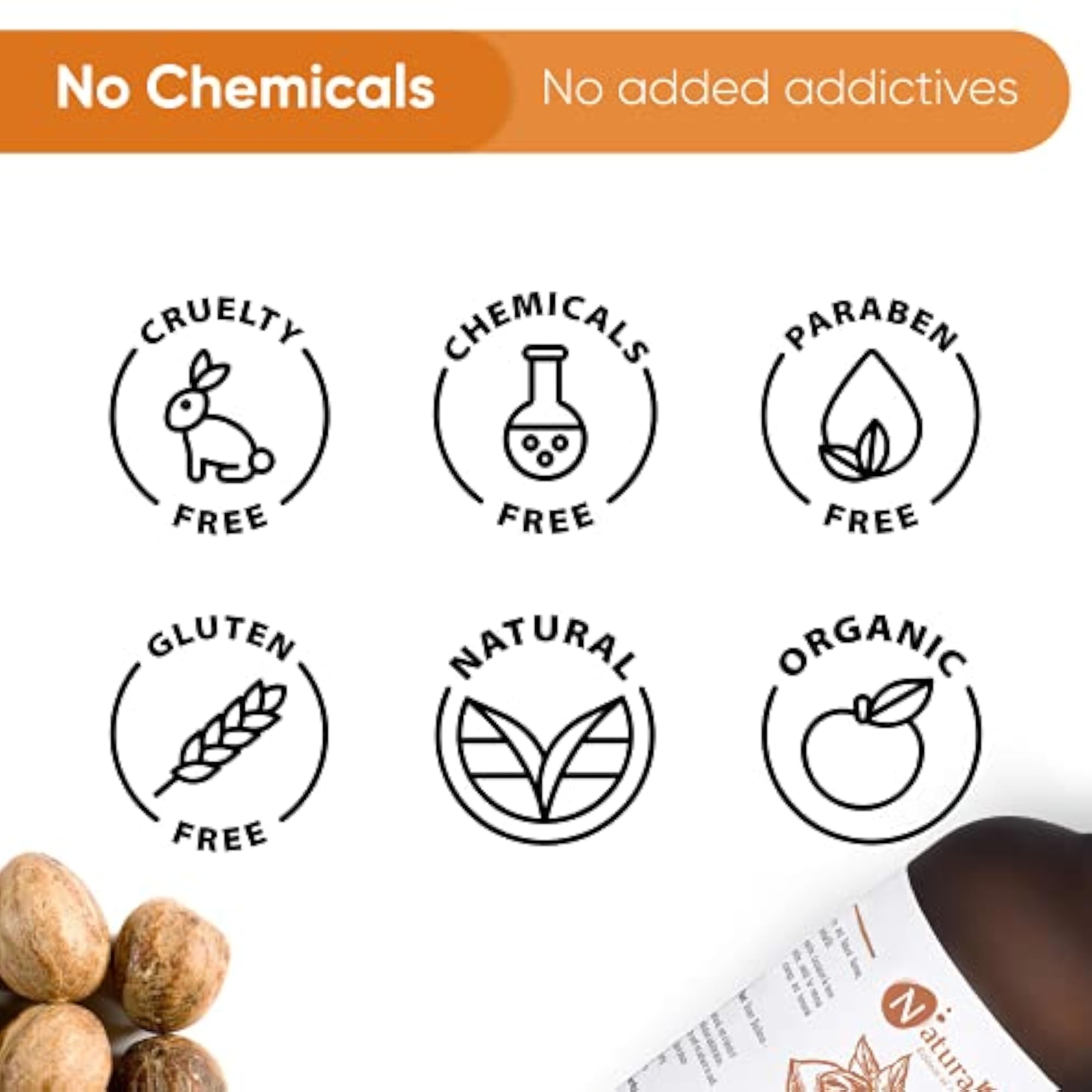 Naturalis Nutmeg Essential Oil, 15 ml