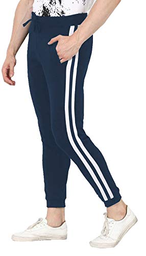 Image of Reoutlook Men's Solid Hosiery Rib Jogger /Track Pant's /Pajamas /Lower