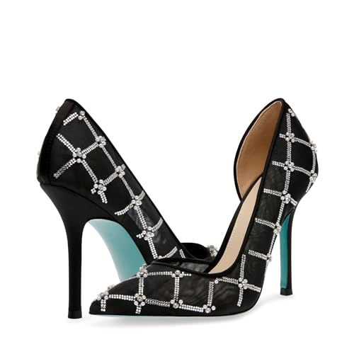 Cruze pump chaussures talons hauts noirs mode femme taille 9.5