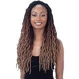 MULTI PACK DEALS! FreeTress Synthetic Hair Crochet Braids 2X Wavy Gypsy Locs 18" (3-PACK, 1)