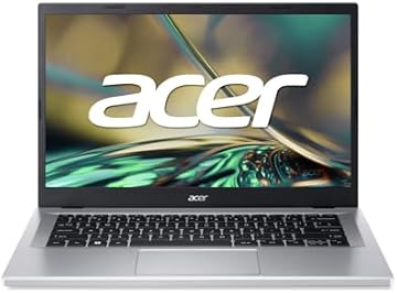 Acer Aspire 3 Laptop 14 inch 8GB RAM 512GB SSD AMD Ryzen 5 7520U 2.8GHz (Renewed)