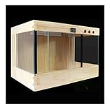 ★ Techo corredizo panorámico: nuestra caja de lagarto tiene vidrio frontal y techo de vidrio, lo cual es conveniente para alimentar a sus mascotas y evitar escapes. El techo corredizo superior es claramente visible, se ve desde múltiples ángulos, el campo de visión es más abierto.