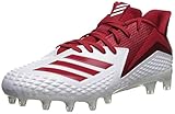 : Adidas Hombres Freak x Carbon High Tops Cordon Zapatos para Béisbol, White/Power Red/White, Talla 15