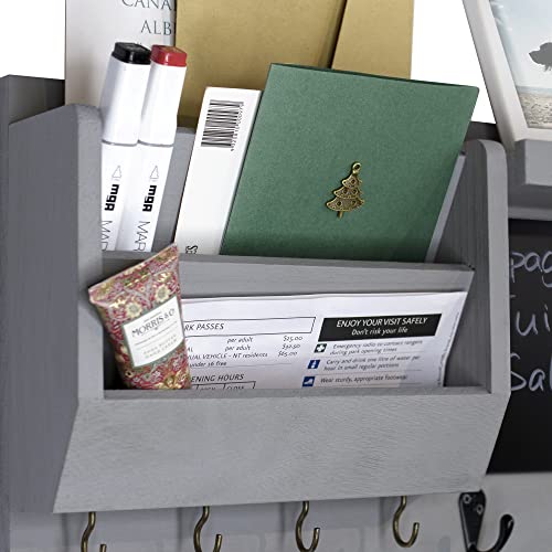 Key-Holder-for-Wall-Mail-Holder-Organizer-Wall-Mount-with-Shelf-Hanging-Key-Rack-Hanger-with-Hooks-Decorative-for-Home-Letter-Dog-Leash-Entryway-Living-Room-Decor