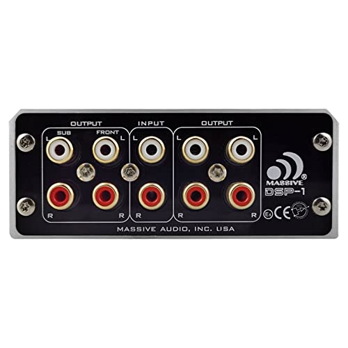 DSP-1 - Digital Signal Processor Built-in 4 Channel Amplifier