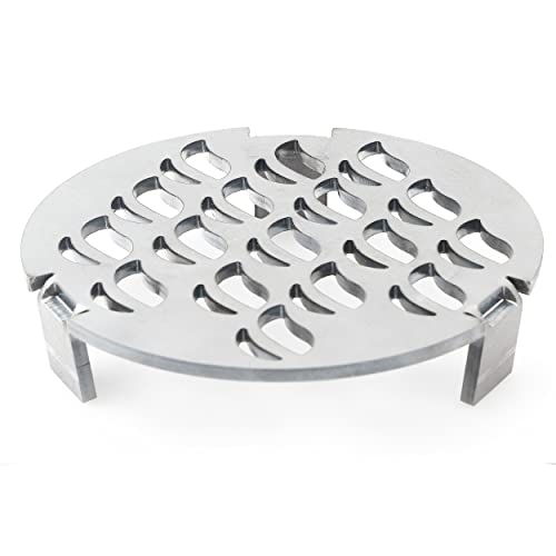 mocisa Grilleinsatz 200x6mm für Feuerplatte | Grillplatte | Ø 20cm | Feuertonnen | Kugelgrills