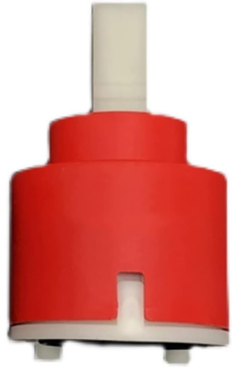 tap Cartridge， Ceramic Disc Cartridge Replacement Water Mixer Tap Inner Control Faucet Valve PP Plastic(35mm)