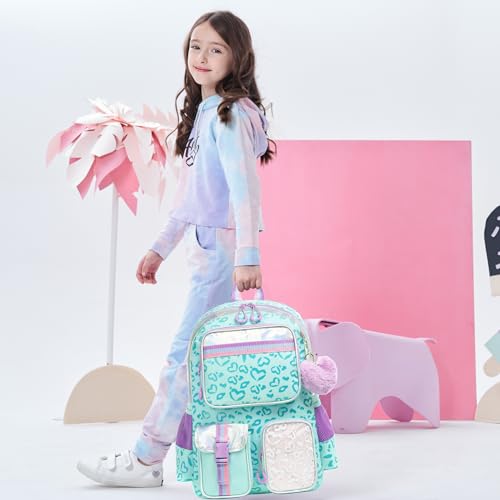 Meetbelify Backpack for Girls School Bag for Elementary Student Cute School Backpack for Girls 8-10