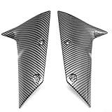 DAZZLEEX Pour ZX10R 2004-2007 pour ZX6R 2005-2006 Carénage de boue latéral avant fabriqué avec un matériau aspect fibre de carbone