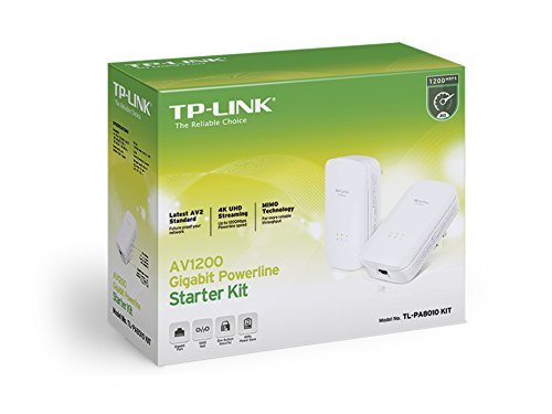 image for TP-Link AV1200 Powerline Ethernet Adapter - Gigabit Port, Plug&Play, P