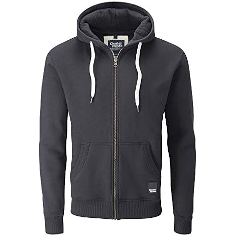 Charles Wilson Men's Full Zip Midweight Hoody (X-Large, Deep Navy (1019)) Cover