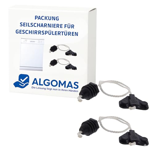 ALGOMAS© 2 Stück Geschirrspüler-Türscharniere passend für Fagor, Edesa, General Electric, Aspes, Brandt (Modelle in Beschreibung)| VC4B000F8 | 32X2853
